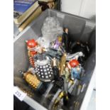 COLLECTION OF 'DR WHO'. PLASTIC DALEK FIGURES ETC...