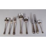 A MODERN 60 PIECE SERVICE OF ELECTROPLATED CUTLERY