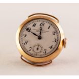 LADY'S OLLIVANT & BOTSFORD, MANCHESTER, 18ct GOLD VINTAGE WRISTWATCH with 15 jewels Swiss
