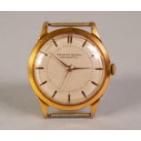 ERNST BOREL, NEUCHATEL, GENTS GOLD PLATED MECHANICAL WRISTWATCH, 201735/ 36/ 326091 F, lacks strap