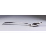 GEORGE III SILVER BASTING SPOON, 11 ½? (29.2cm) long, London 1780, 3oz