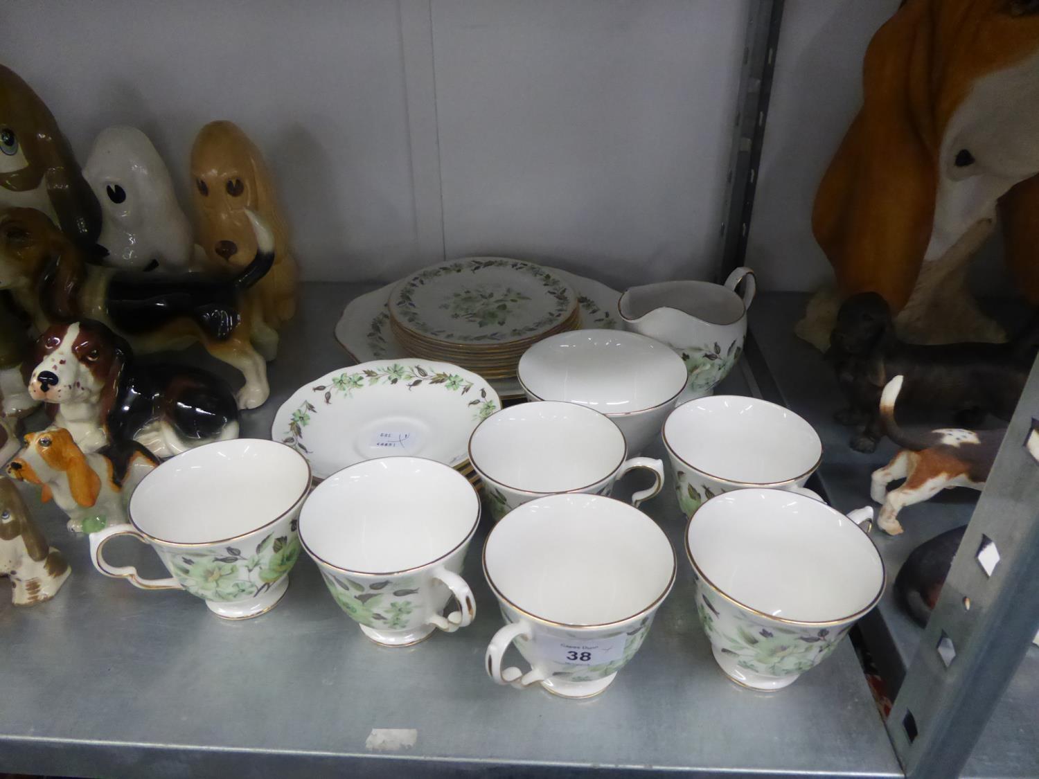 A COLCLOUGH 21 PIECE TEA SERVICE