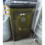 A 'WITHY GROVES STORES' BENTSTEEL SAFE, MANCHESTER WITH KEY (36 3/4" X 22 1/2")