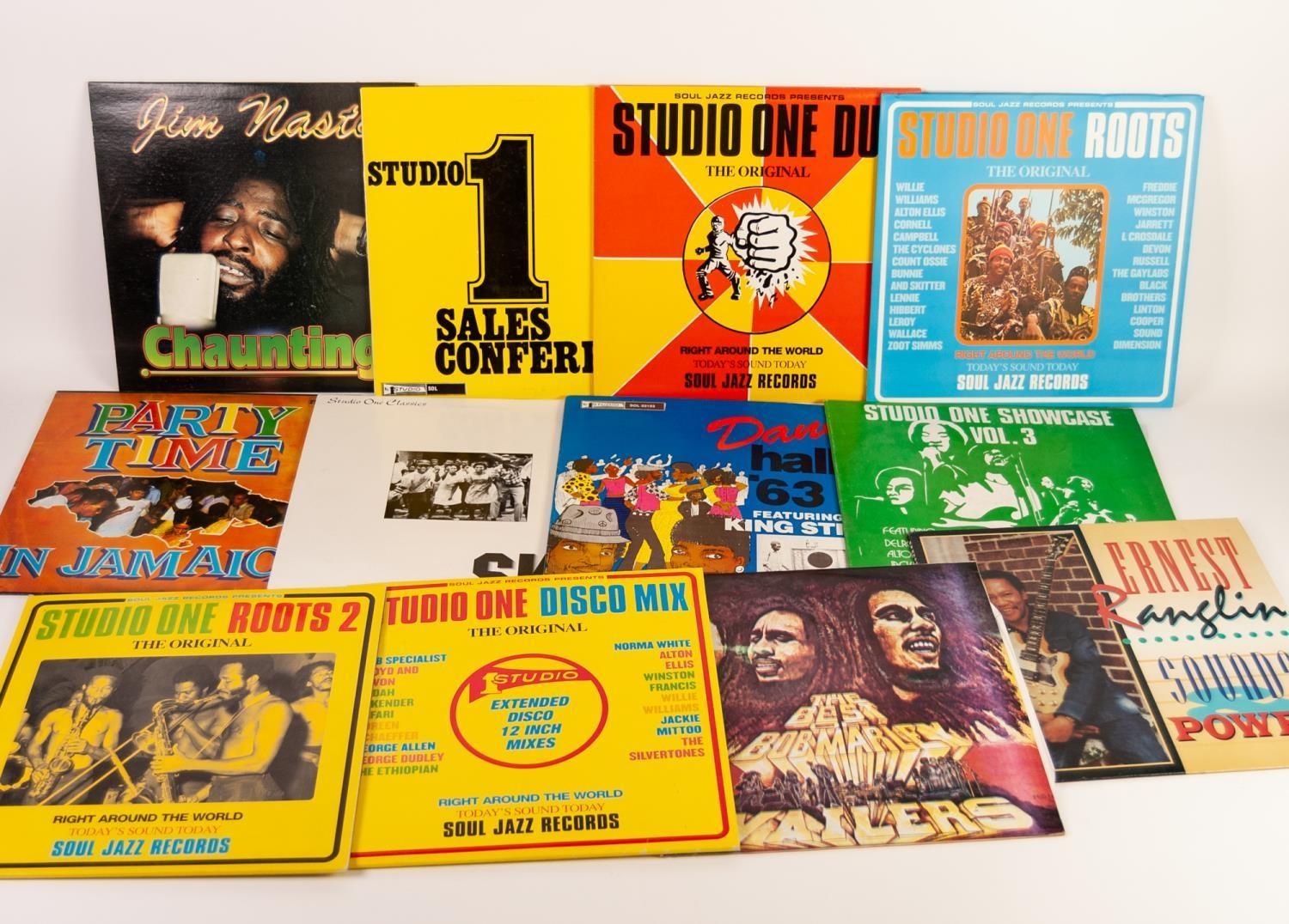 REGGAE Vinyl Records. A selection of Reggae albums to include, Part Time in Jamaica, Studio One (SOL