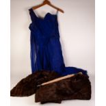 LADIES FULL FOX FUR STOLE, TWO FUR CAPES AND OTHER FUR PIECES good selection of LADIES FORMAL