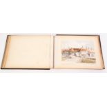 ALBUM OF SMALL WATERCOLOUR AND PENCIL DRAWINGS BY 19th CENTURY ARTIST FRANK RUTLEY each specimen