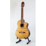 VALENCIA CUSTOM CG-50-CE SIX STRING ELECTRIC ACOUSTIC GUITAR, serial number: 5103828