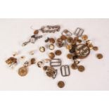 SELECTION OF ROYAL AIR FORCE, MAINLY GILT METAL, UNIFORM BUTTONS, various sizes; SMALL DITTO LAPEL