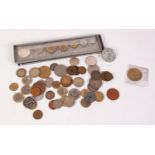 SELECTION OF MID 20th CENTURY EUROPEAN COINAGE, including Austrian one ounce silver 150 euros coin