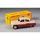 BOXED DINKY 164 Vauxhall Cresta saloon in maroon and beige in yellow box