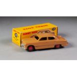 BOXED DINKY No 170 Ford Fordor sedan brown with red spun hubs in yellow box