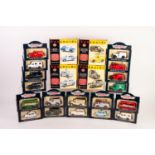 TWENTY FOUR MINT AND BOXED LLEDO VANGUARDS CLASSIC CARS AND VANS, typical boxes , four limited