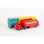 CORGI TOYS MAJOR ALMOST MINT AND AND BOXED MOBILGAS PETROL TANKER model No 1110 red, blue, yellow