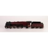 0 GAUGE ELECTRIC THREE RAIL 4-6-2 LOCOMOTIVE No 6232 Duchess of Montrose with six wheel tender,