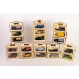 THIRTY TWO MINT AND BOXED LLEDO DAYS GONE VINTAGE CARS, VANS etc in typical good boxes (32)