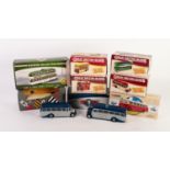 FOUR ATLAS EDITIONS DIE CAST 'GREAT BRITISH BUSSES' 1:75 scape, mint and boxed with some