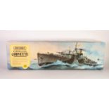 MATCHBOX LARGE 1:72 scale warship kit Flower Class Corvette box good