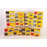 TWENTY FOUR MINT AND BOXED LLEDO VANGUARDS 1:43 scale classic cars and vans in traditional style