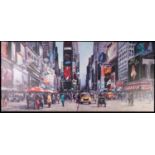 HENDERSON CISZ (Modern) ARTIST'S PROOF COLOUR PRINT ON CANVAS 'New York Central' Numbered 8/20 20" X