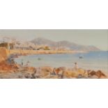 G. ALISTER MACDONALD (Exh. 1932) WATERCOLOUR 'Lago Maggiore, Italy' Signed lower right, titled and
