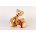 DOUG HYDE (b.1972) LIMITED EDITION MIXED MEDIA SCULPTURE ?Pudsey Bear?, (44/49) Unsigned 8 ¾? (22.