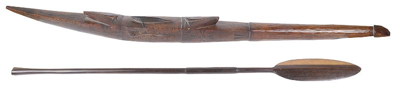 A Solomon Islands Santa Cruz 'Napa' Dance Wand, early 20th century