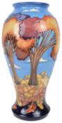 A Moorcroft 'Wanderers Sky' vase by Emma Bossons, c2003