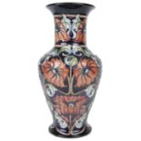 A Limited Edition Moorcroft 'Tapestry of Colour' vase by Rachel Bishop, c2007