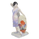 A Carlton Ware limited edition figure 'Clarice Cliff - The Sunshine Girl'