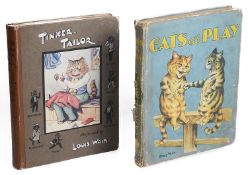 Tinker Tailor, stories by Edric Vredenburg', illus. by Louis Wain, and 'Cats at Play' Louis Wain