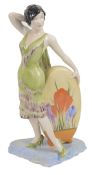 A Carlton Ware Artists Original Proof figure 'Clarice Cliff - The Sunshine Girl'