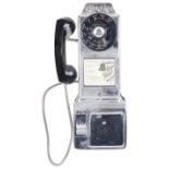 An American Western Electric Company Inc chrome public coin operated telephone
