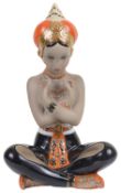 A centuryI.A. Manna Italian pottery figure of an Oriental Dancer