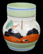 A Clarice Cliff 'Tulips' vase, c1930's