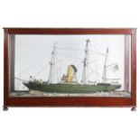 A late 19th century ship model of the steamer 'Aberdeen'