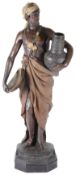 An Austrian terracotta figure by Johann Maresch in Goldscheider style, late 19th/early 20th century