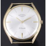 A 9K gold Rotary gentleman's wristwatch