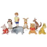 A Beswick set of Winnie the Pooh figurines