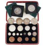 A George VI 1937 UK Specimen Coin Set,