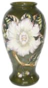 A Moorcroft Trial 'Gustava Augusta' vase, c1998