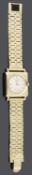 A 14K gold Longines gentleman's wristwatch