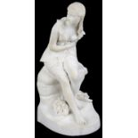 A 19th c. Minton Parian figure of Dorothea by John Bell