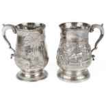 A George III silver tankard, 1795 by Peter and Ann Bateman