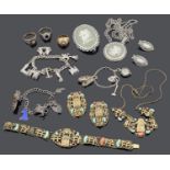 A suite of 1930's costume jewellery attributed to Max Neiger
