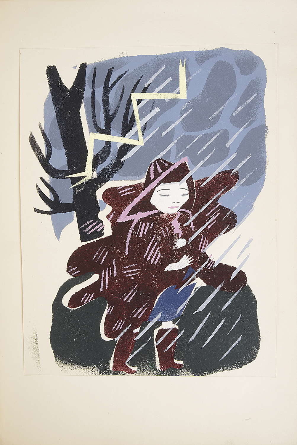 Ada (Betty) Swanwick RA (Brit., 1915-89) linocut printed illustrations - Image 16 of 17