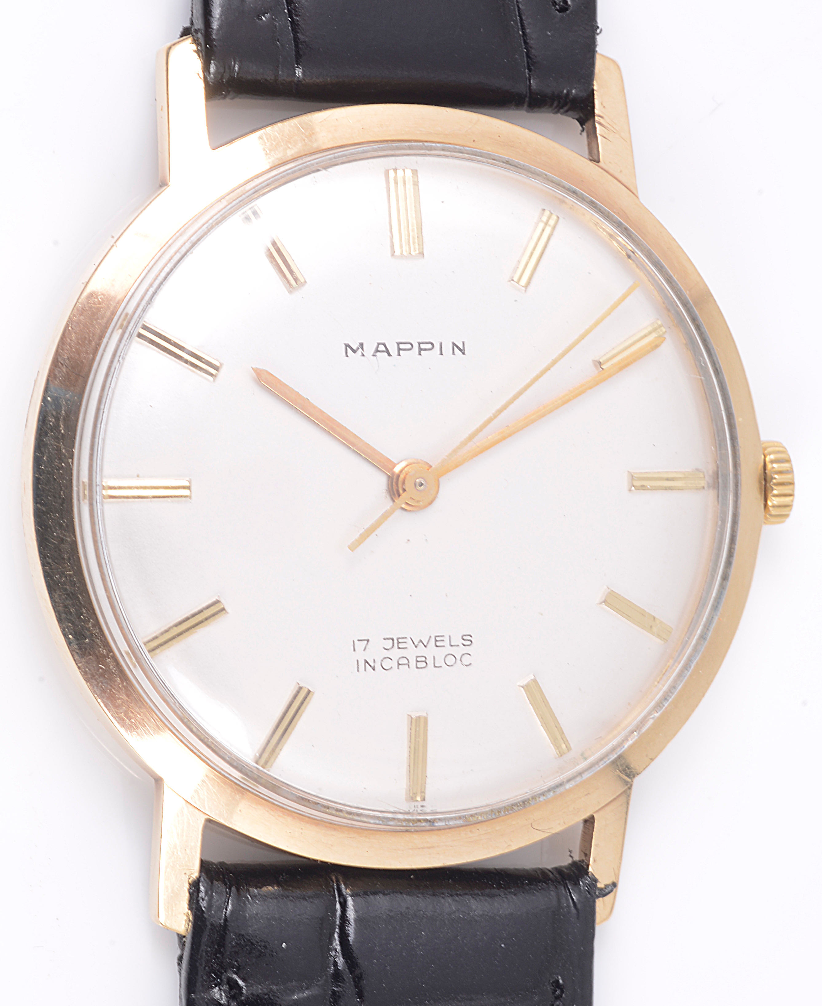 A gentleman' 9ct gold Mappin wristwatch - Image 2 of 3