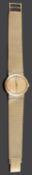 A ladies Swiss Baum and Mercier 18K gold ladies wristwatch