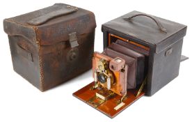 A late 19th Century Eastman Kodak No 4 folding plate camera