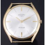 A gentleman's 9K gold Rotary wristwatch