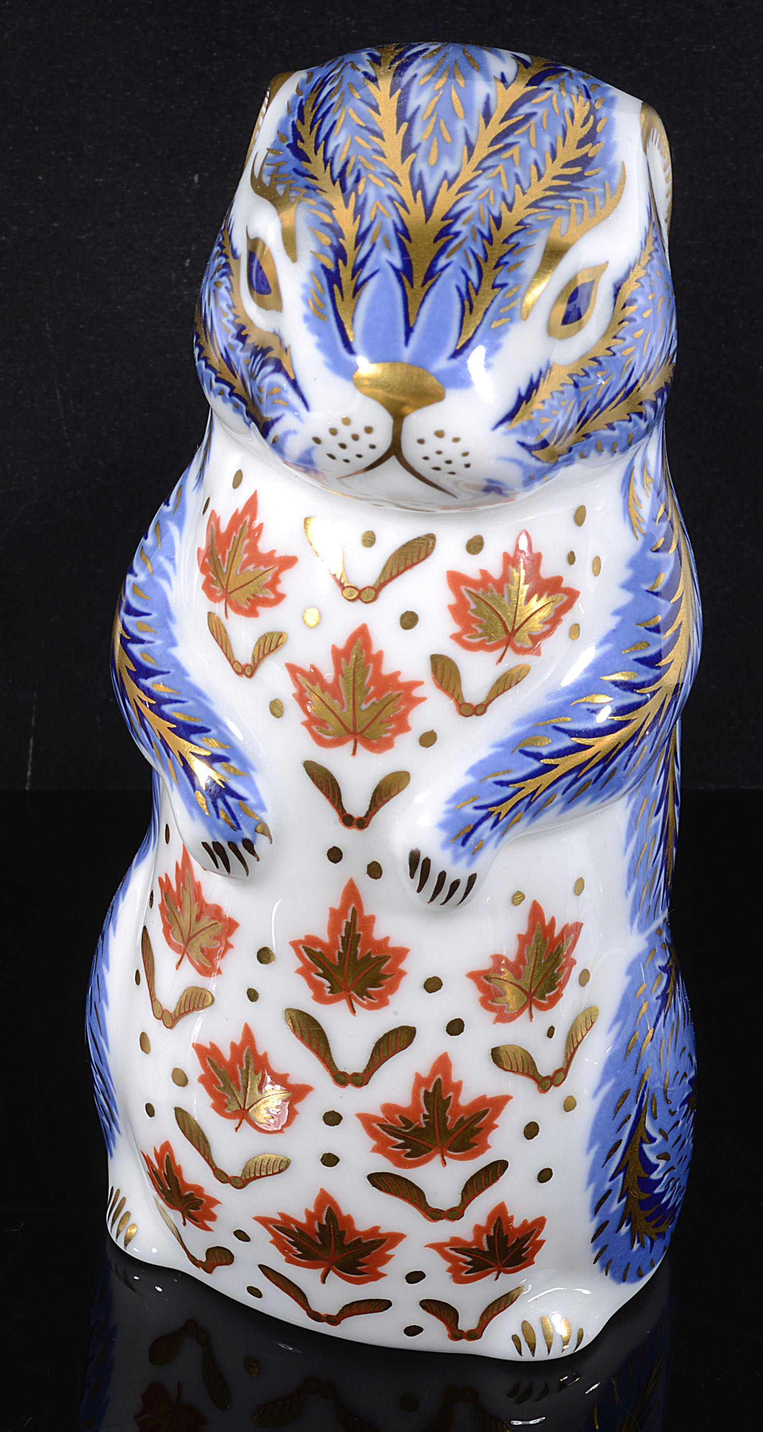 A collection of nine Royal Crown Derby Imari animal paper weights - Image 4 of 7